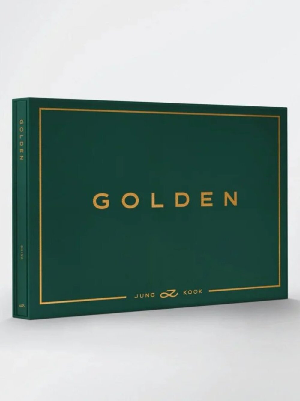 Jung Kook - BTS GOLDEN 1st Solo Album Shine Ver. Green - K POP Sealed
